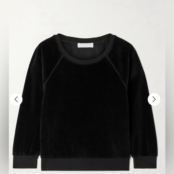 Suzi Kondi Tops - SUZIE KONDI
Saba cotton-blend velour sweatshirt